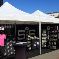 Barnum pliant professionnel 3x3m Alu 45