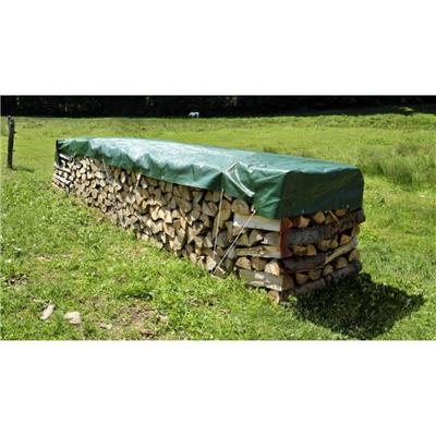 Bâche à bûches anti UV 2x8 m 240gr/m²