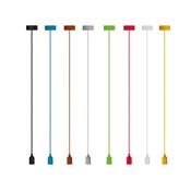 Suspension design Vellight rouge ampoule filaments led 12,5mm bubble