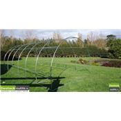 Serre tunnel de jardin pour potager 3x6m